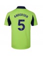 Fulham Joachim Andersen #5 Auswärtstrikot 2025-26 Kurzarm